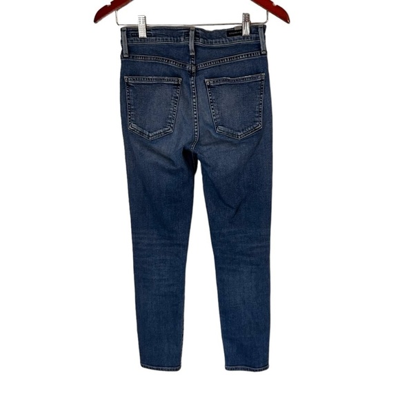 Citizens of Humanity Rocket Crop High Rise Ripped Skinny Jeans - Picture 8 of 15